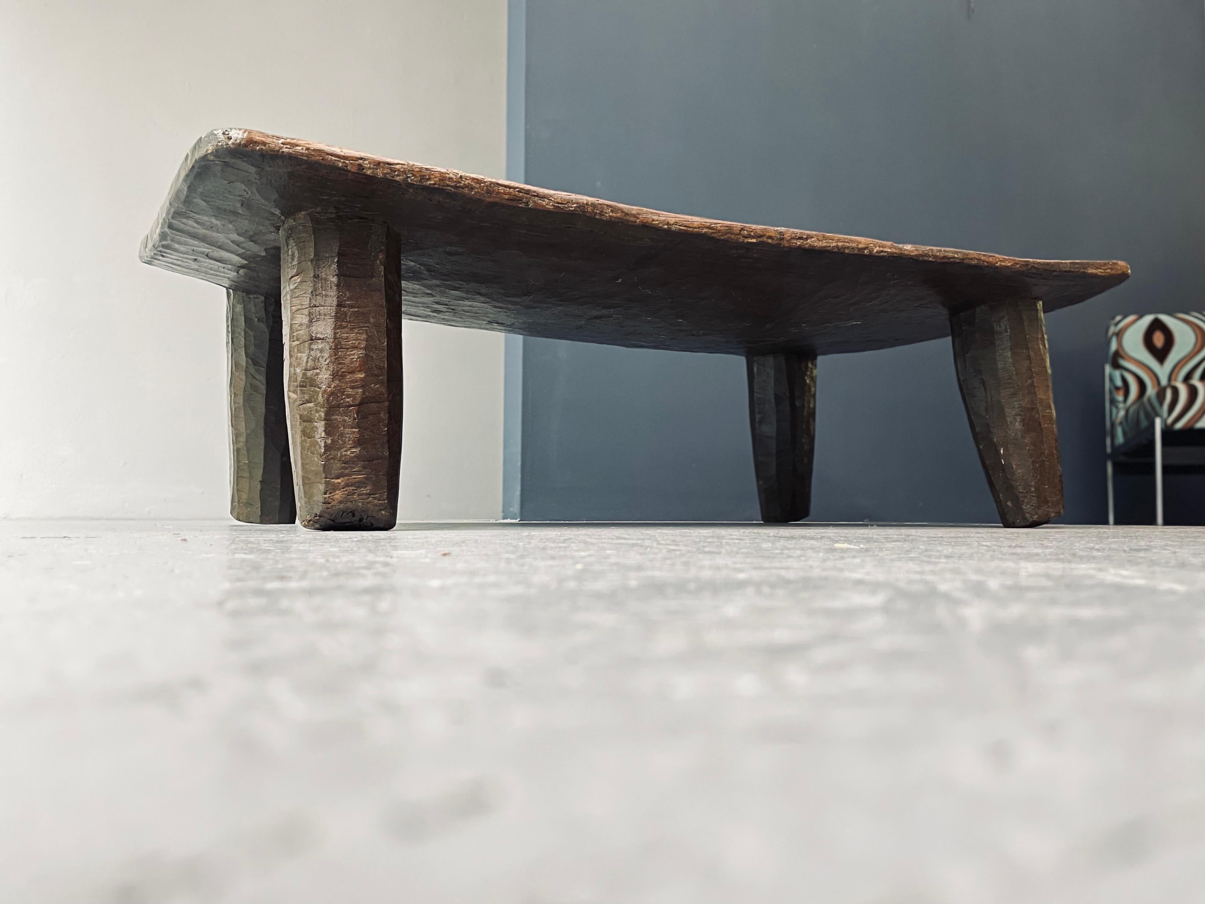 african wooden table