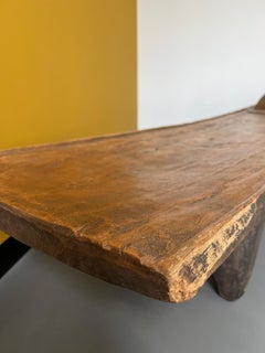 Senufo Bench from Ivory Cost, Monoxyle 1950