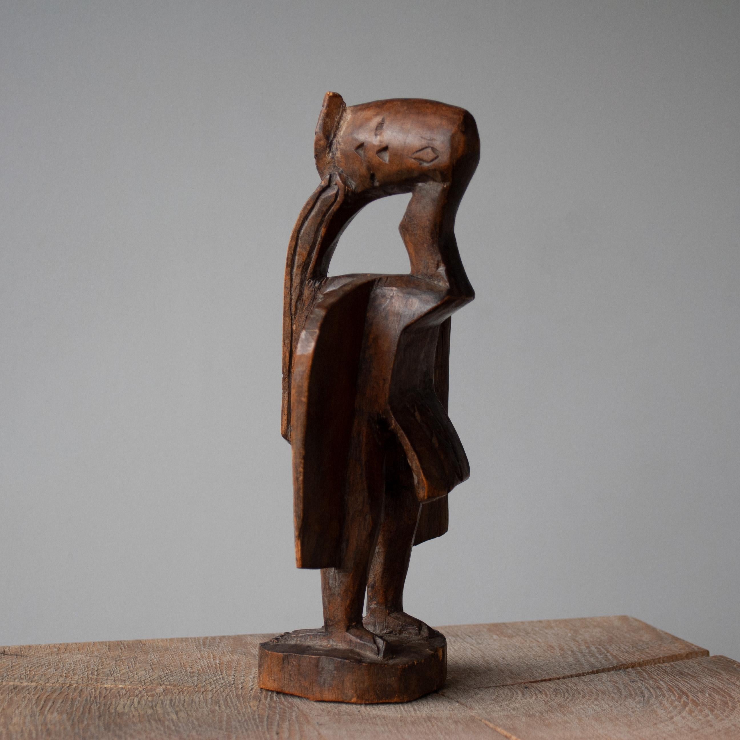 Senufo-Vogel-Skulptur im Zustand „Gut“ im Angebot in London, GB