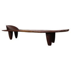 Senufo Day-Bed Bench Elfenbein Coast Stammeskunst Antike