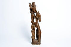 Senufo Style Equestrian Figure