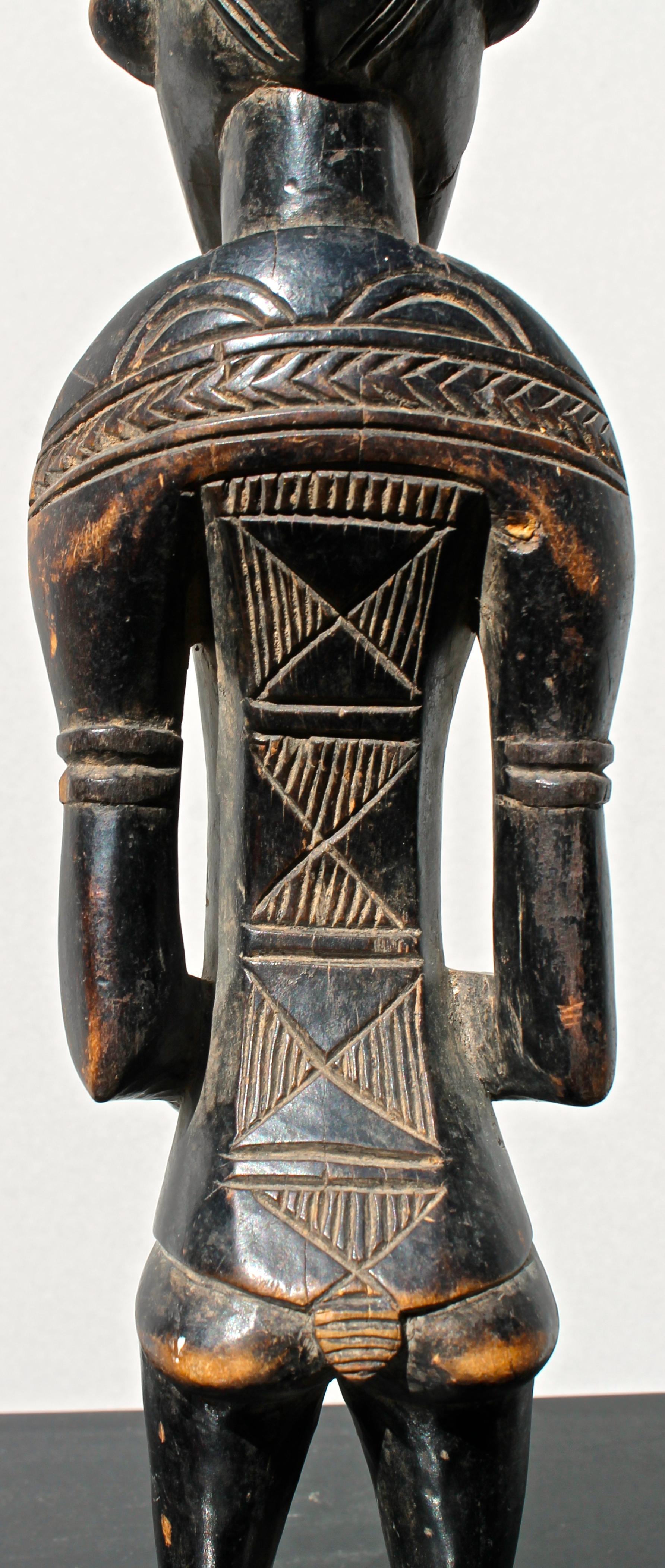 20th Century Senufo Figure African Sculpture For Sale