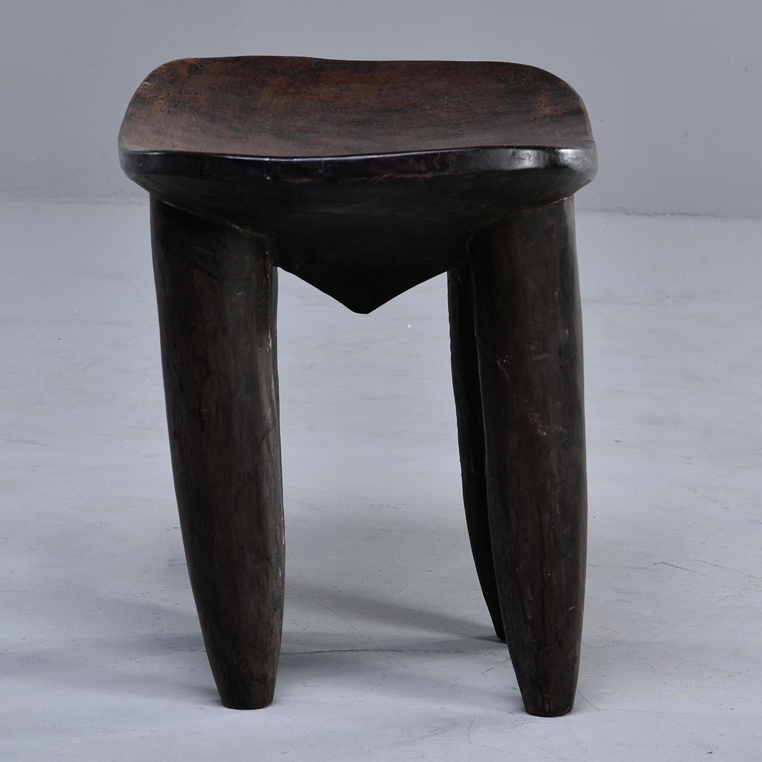 Senufo Hand Carved Side Table or Stool 2