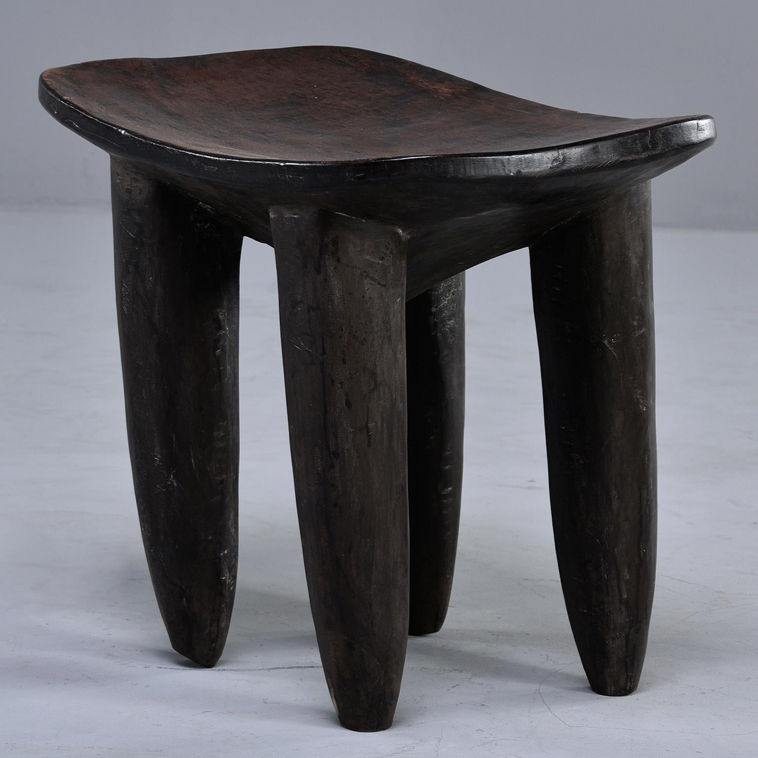 Hand-Carved Senufo Hand Carved Side Table or Stool