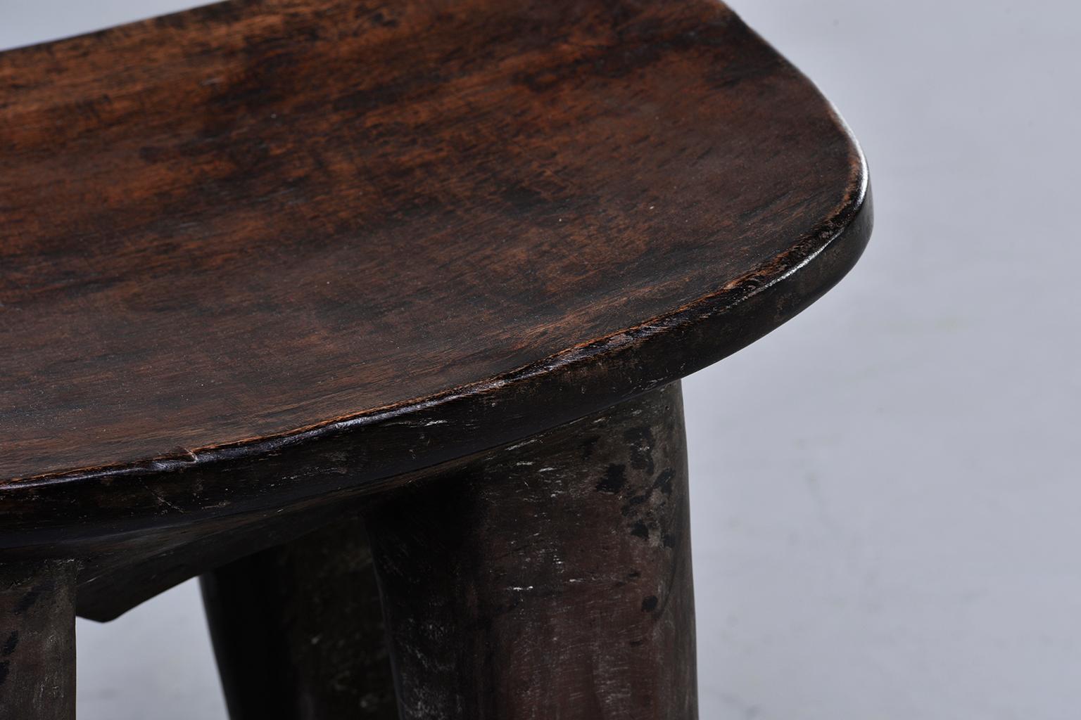 Senufo Hand Carved Side Table or Stool 1