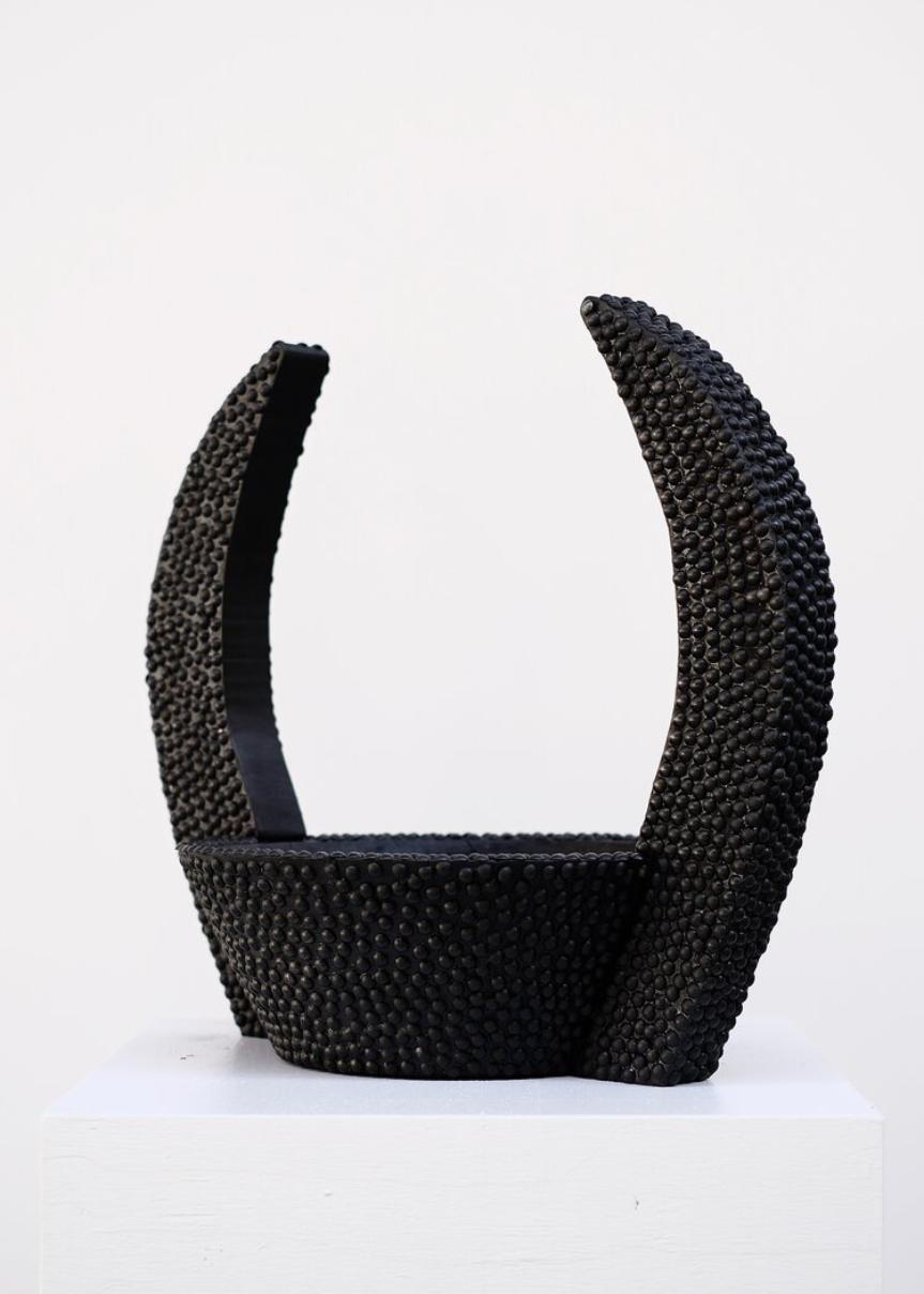 Senufo-Skulptur-Schale, signiert von Arno Declercq (Moderne) im Angebot
