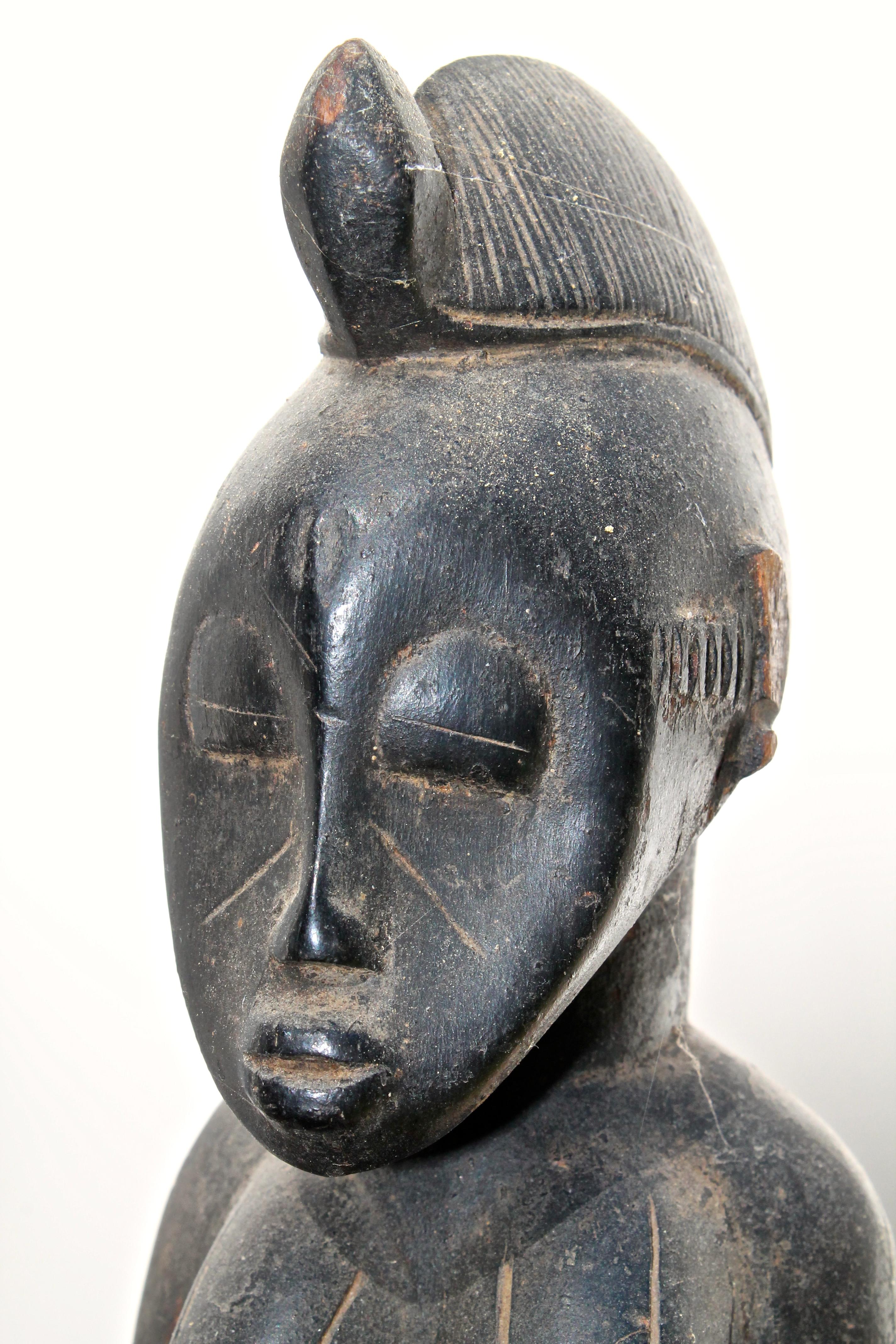 20th Century Senufo Staff Sotheby's Provenance For Sale