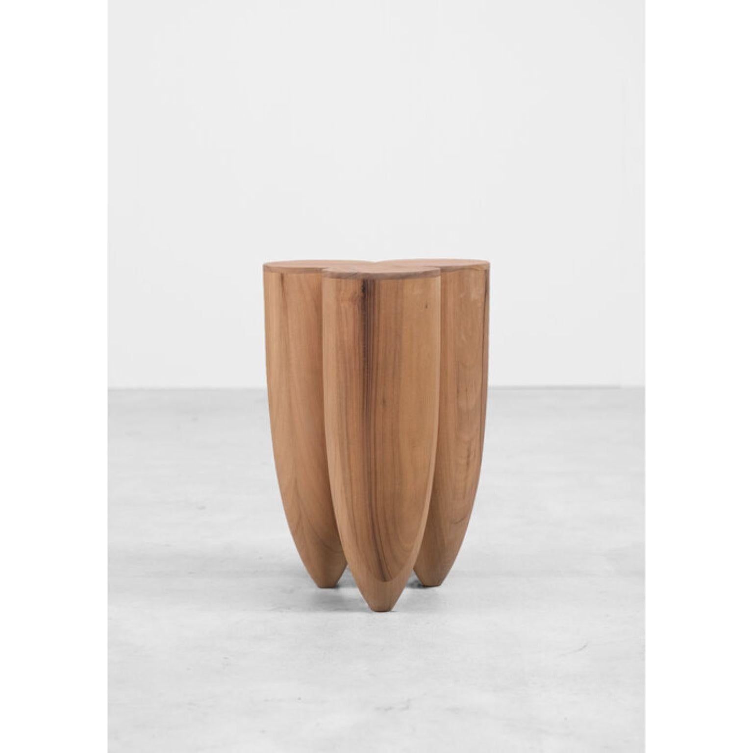 Senufo stool natural by Arno Declercq
Dimensions: W 30 x D 30 x H 50 cm 
Materials: African walnut

Arno Declercq
Belgian designer and art dealer who makes bespoke objects with passion for design, atmosphere, history and craft. Arno grew up in