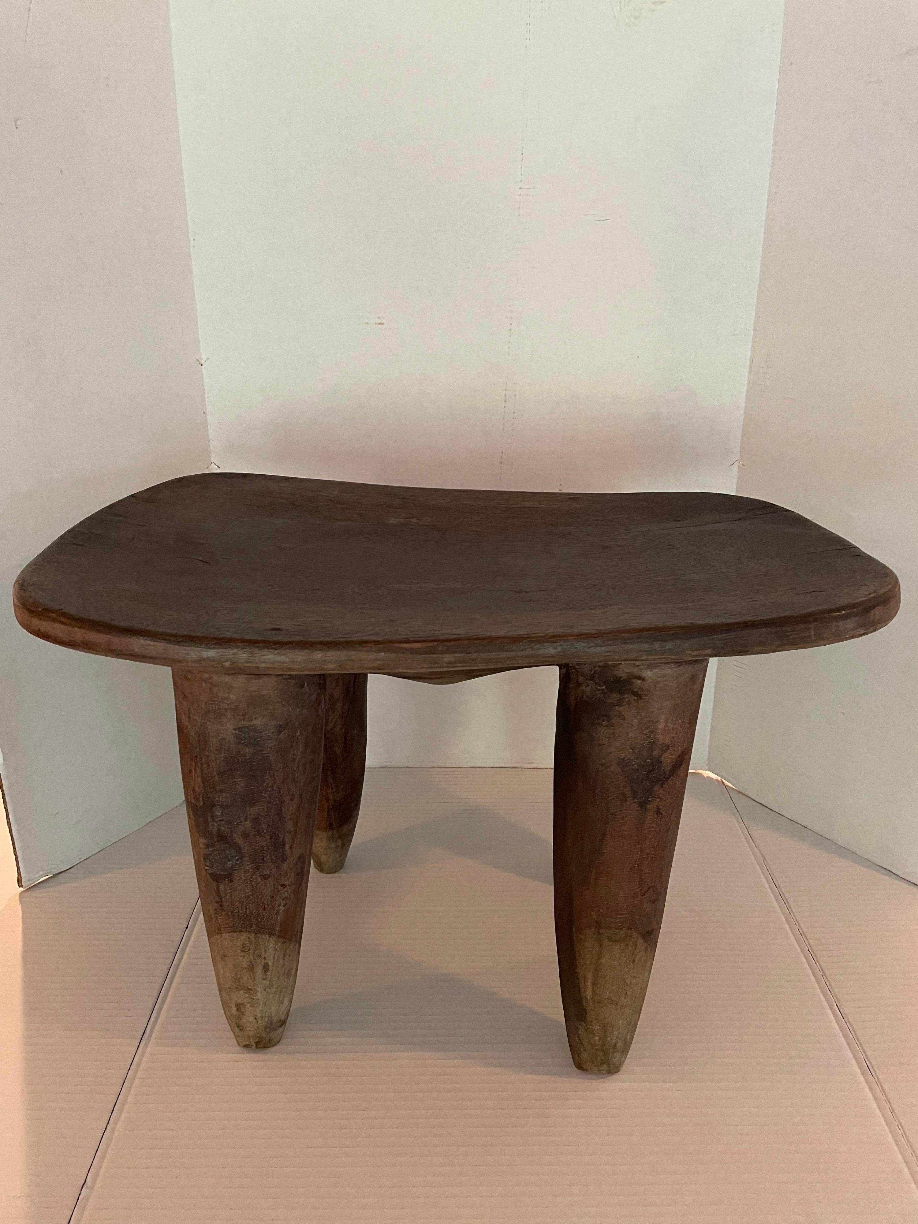 African Senufo Stool or Side Table from the Ivory Coast