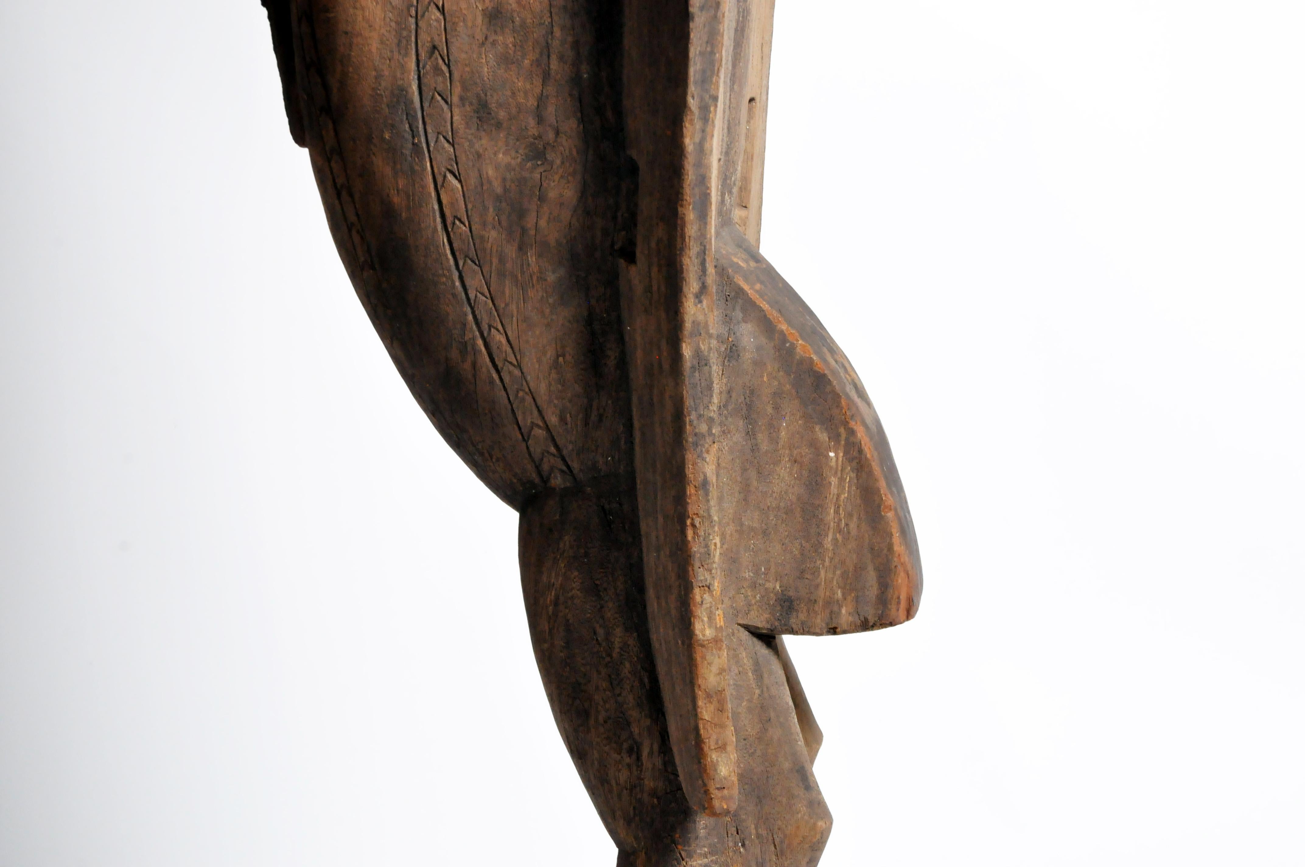 Senufo Tribe Style Figure of a Hornbill 10