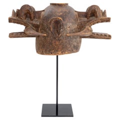 Senufo "Wanyugo" Firespitter Helmet Mask, 19th C.