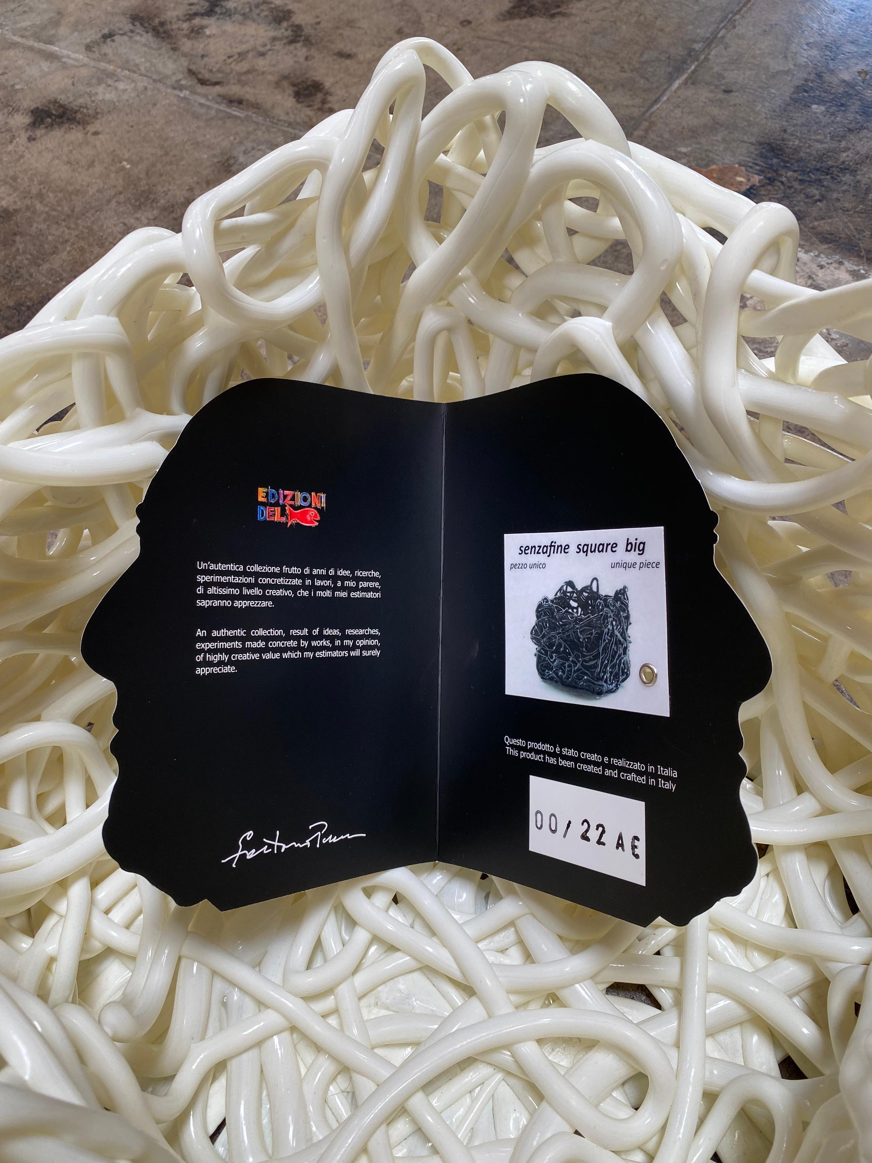 Plastique Panier Senza Fine de Gaetano Pesce en vente