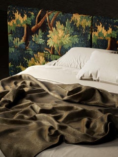 Senza Fine Bed Fabric Schwarzwald