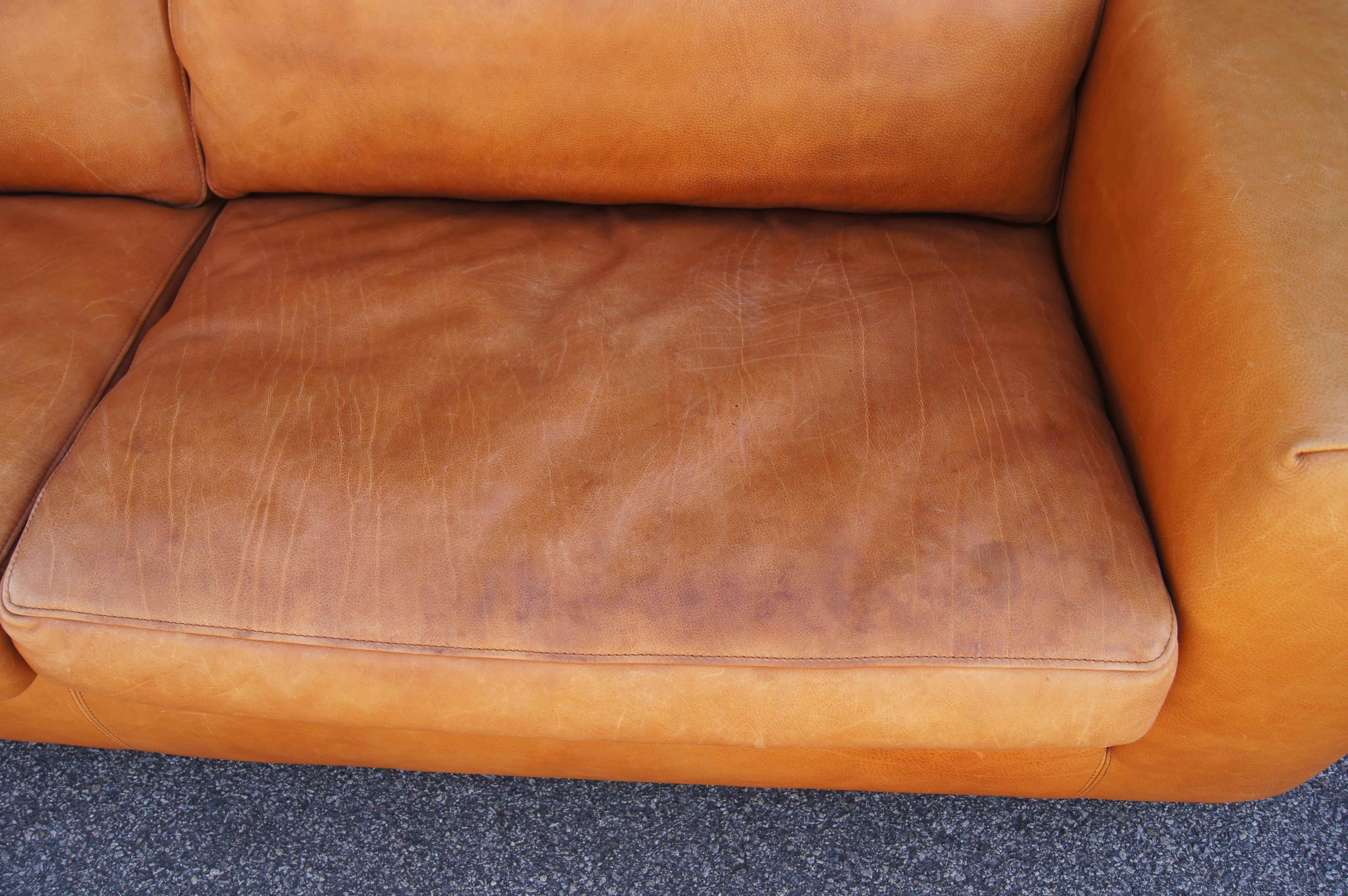 Senza Tempo M Sofa  in Leather by Linteloo Lab In Good Condition For Sale In Dorchester, MA
