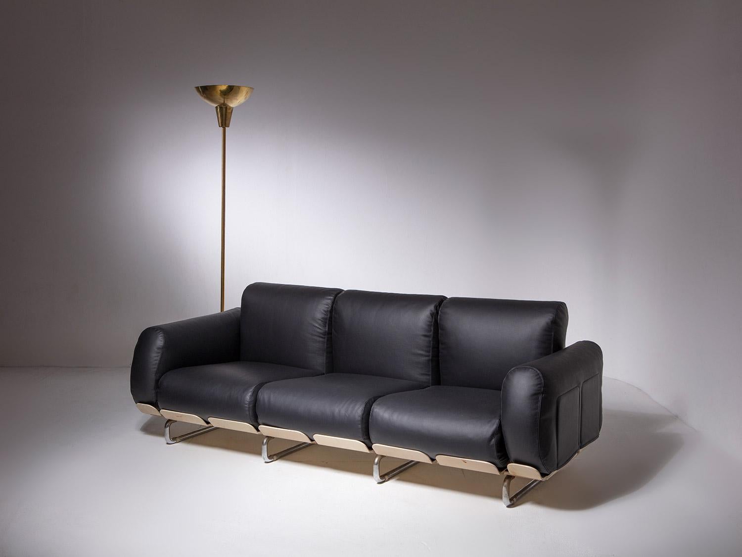 Canapé «enzafine » d'Eleonore Peduzzi Riva pour Zanotta, Italie, années 1960 en vente 5