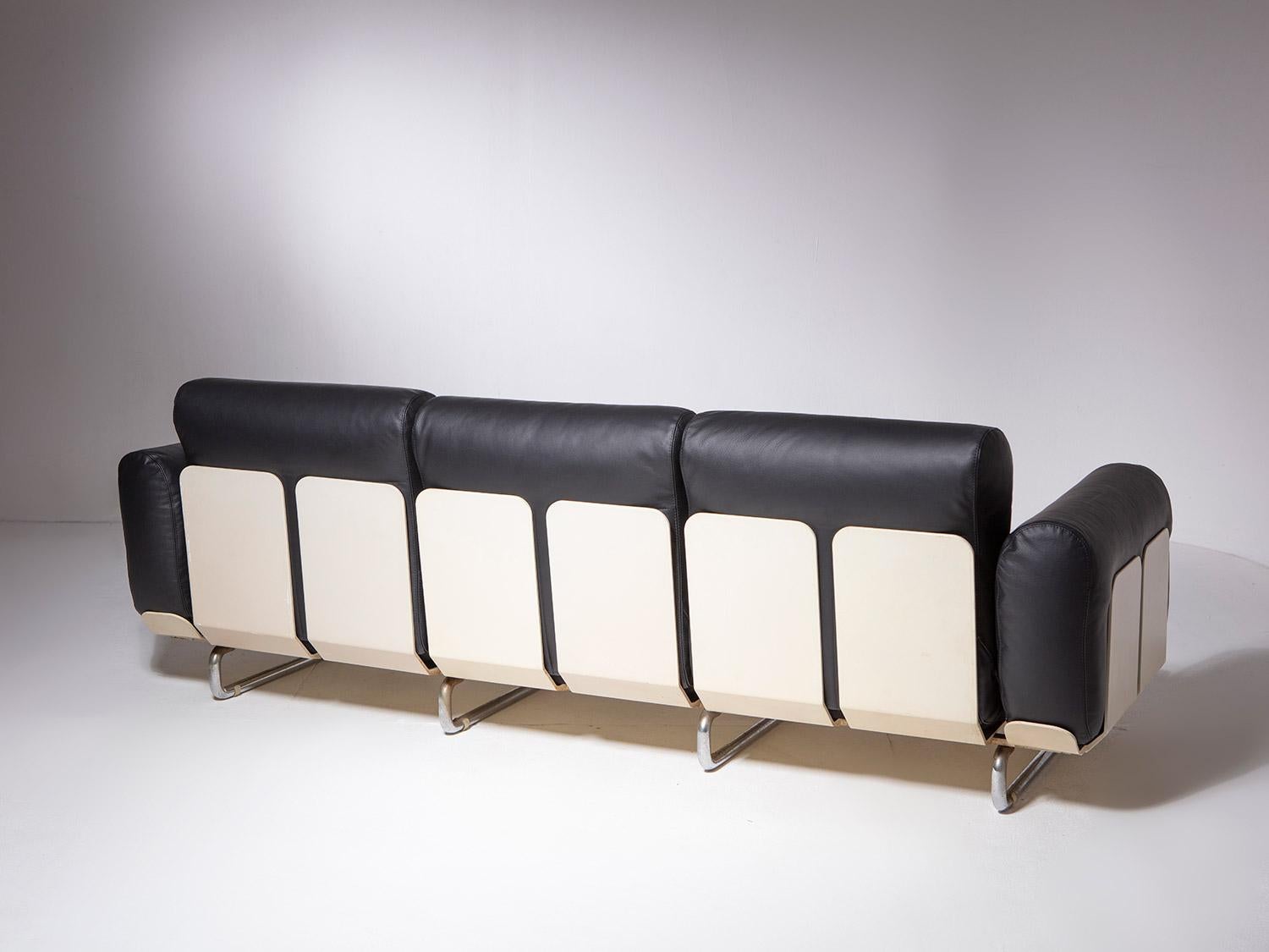 Canapé «enzafine » d'Eleonore Peduzzi Riva pour Zanotta, Italie, années 1960 en vente 1