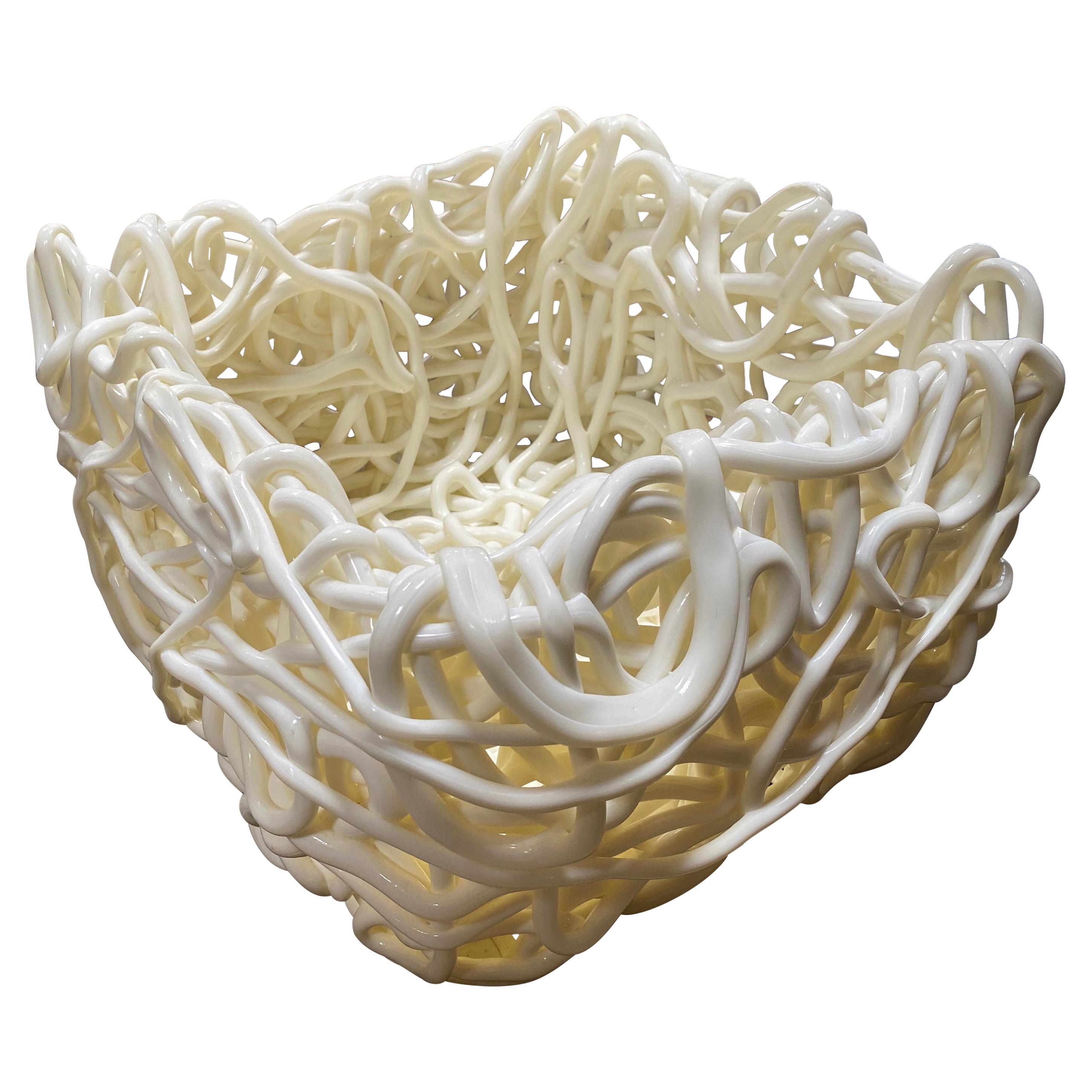 Senzafine Soft Resin Basket by Gateano Pesce