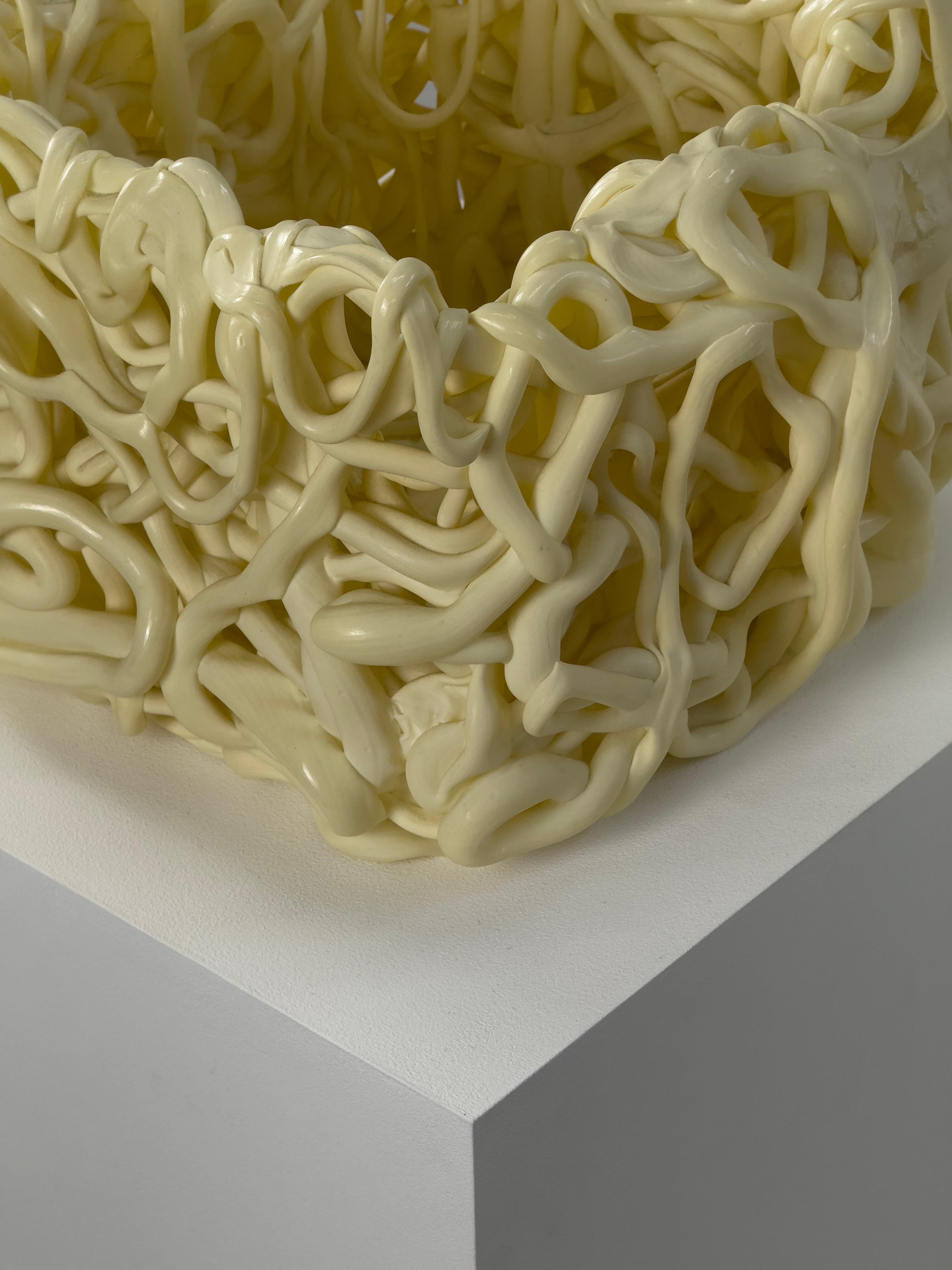 Bol carré Senzafine conçu par Gaetano Pesce pour Meritalia, Italie, 2000 en vente 5