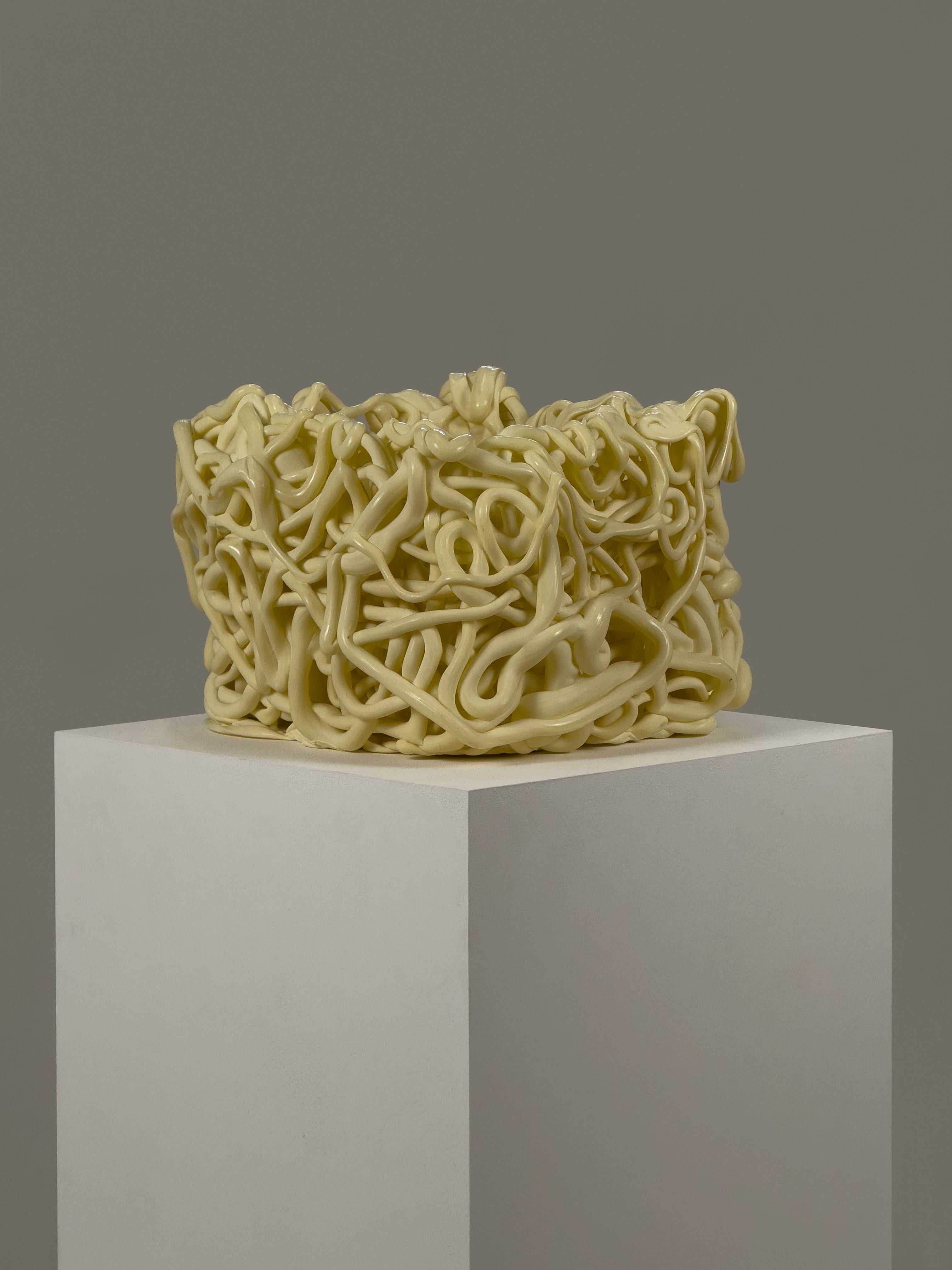 Bol carré Senzafine conçu par Gaetano Pesce pour Meritalia, Italie, 2000 en vente 1