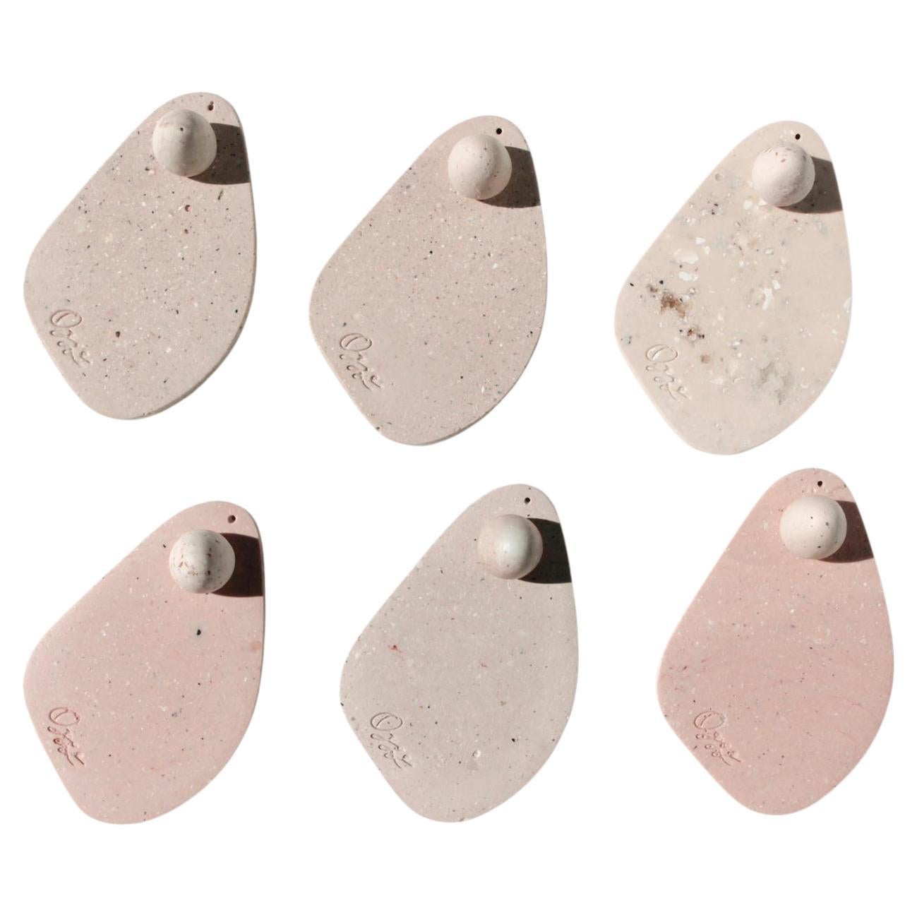 Seo of 6 Oyster shell Incenses Holder. From the Oygg series