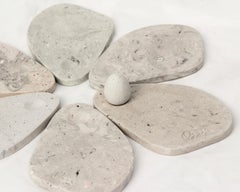 Seo von 6 Austernschalen-Gefäßhaltern. Aus der Oygg-Serie