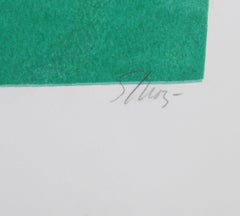 In Flight, Abstract Silkscreen by Seong Moy