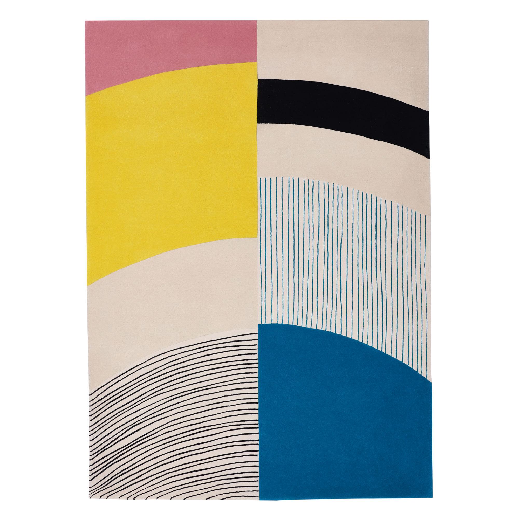 Seoul by Day N°1 rug by Thomas Dariel 
Dimensions: D 170 x W 240 cm 
Materials: New Zealand wool and viscose. 
Also available in other colors, designs, and dimensions.


The South Korean capital is known for its twenty-five bridges spanning
