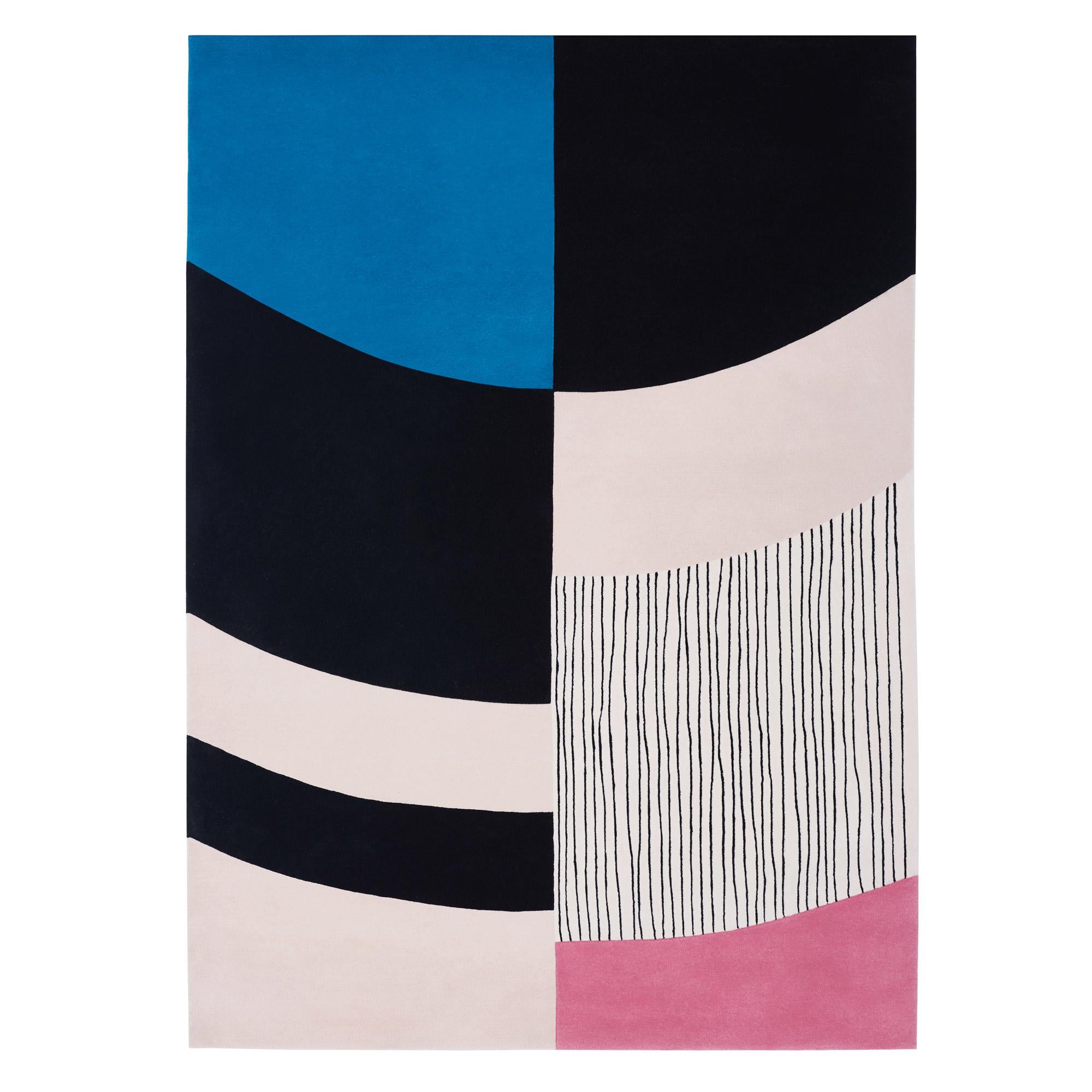 Seoul By Day N°2 rug by Thomas Dariel 
Dimensions: D 170 x W 240 cm 
Materials: New Zealand Wool and Viscose. 
Also available in other colors, designs, and dimensions.


The South Korean capital is known for its twenty-five bridges spanning