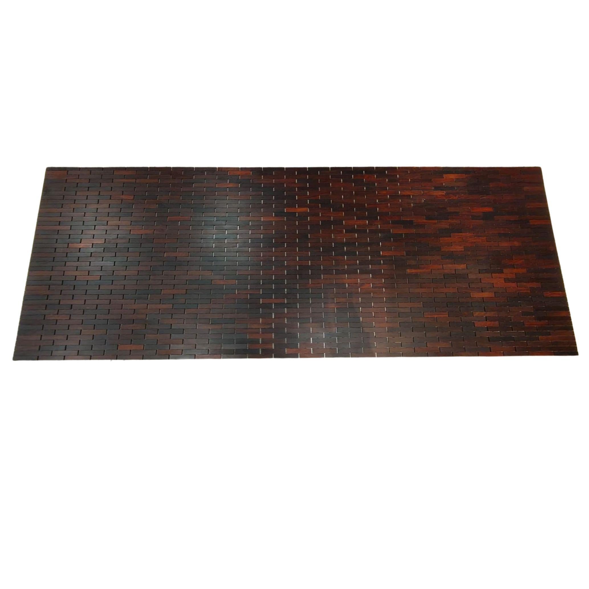 Separé in legno teak, manifattura italiana, anni '70/'80 ca. in vendita 12