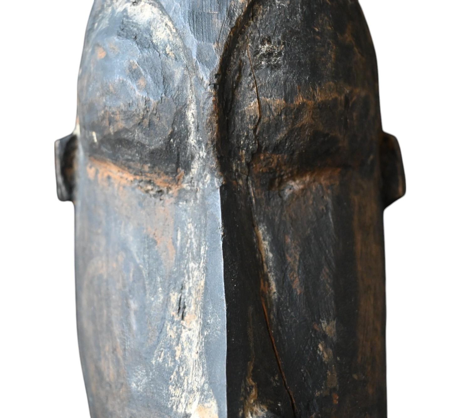 Wood Sepik River (Keram Region), Papua New Guinea Ancestral Bust, mid 20th century For Sale