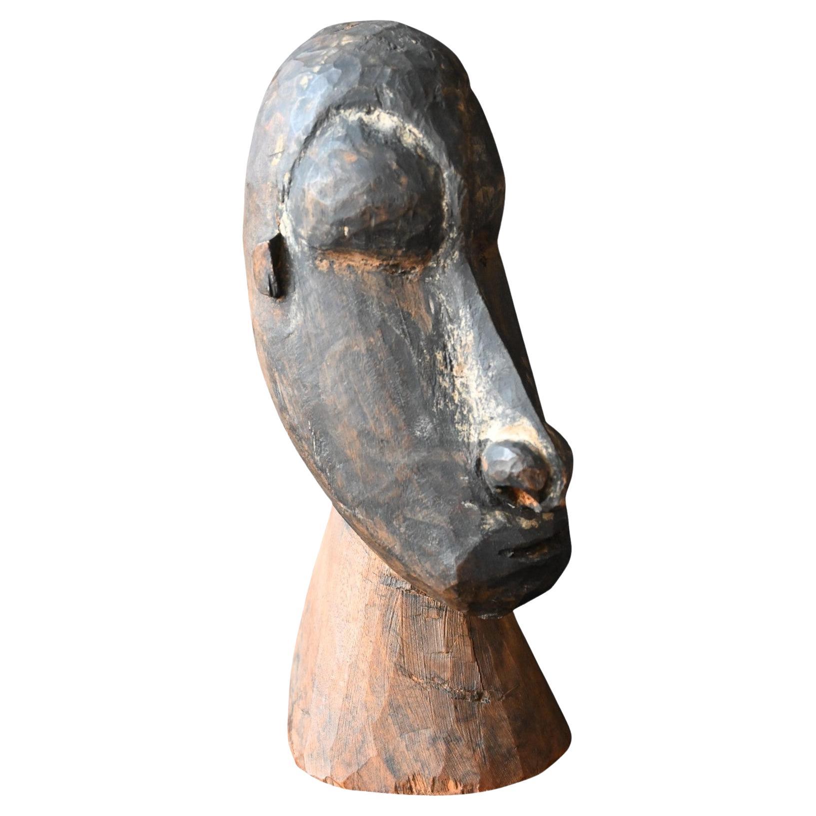 Sepik River (Keram Region), Papua New Guinea Ancestral Bust, mid 20th century For Sale