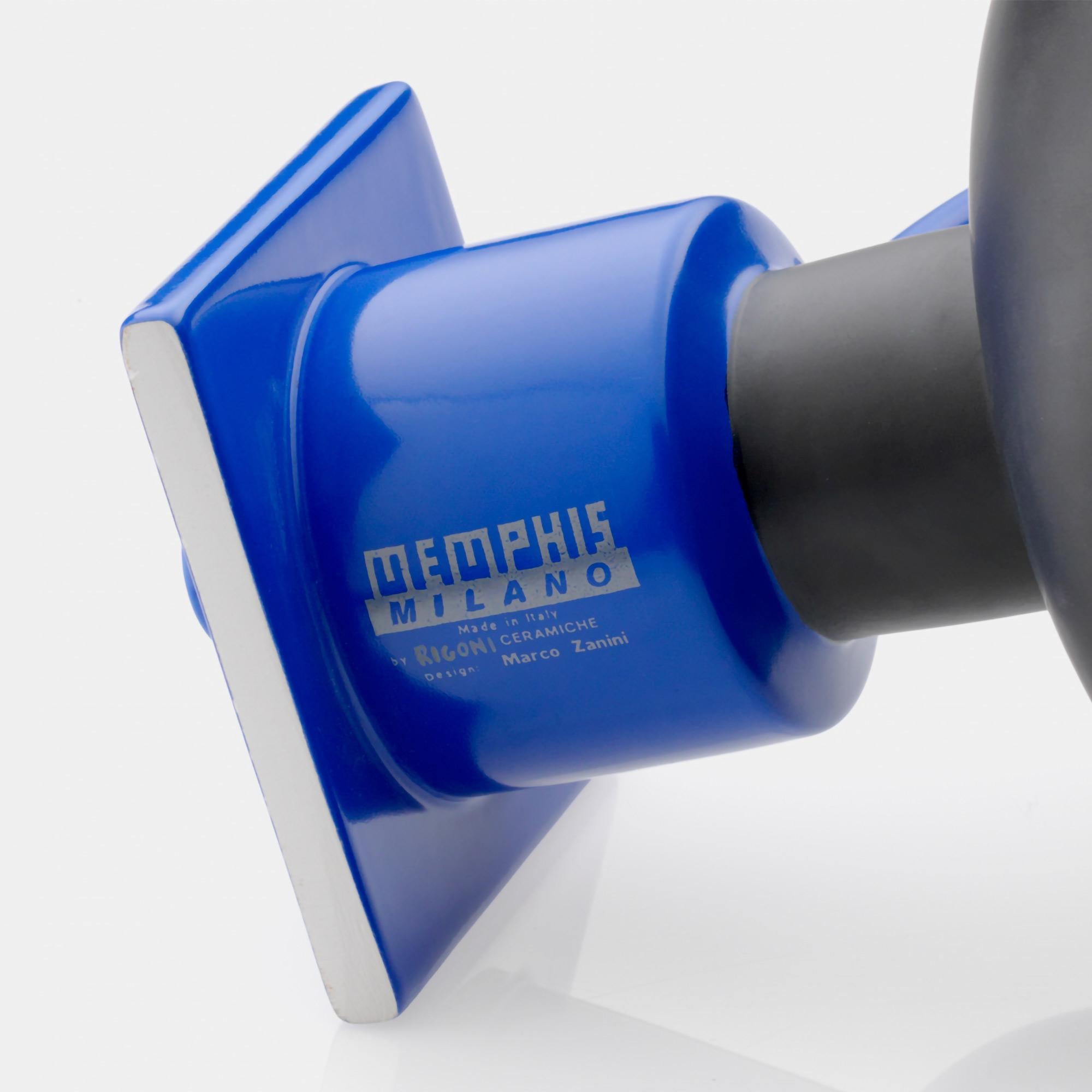 Moderne Théière Sepik de Marco Zanini pour la collection Memphis Milano en vente