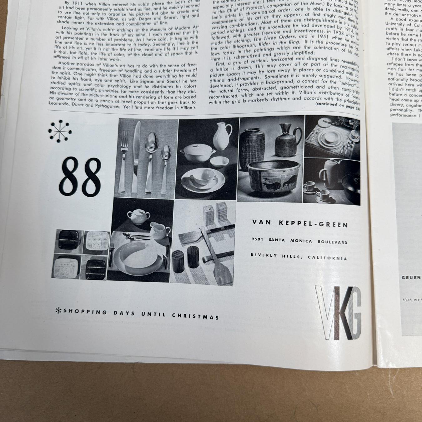 Sept 1953 Reed and Follis Arts & Architecture Modernism Magazine For Sale 5