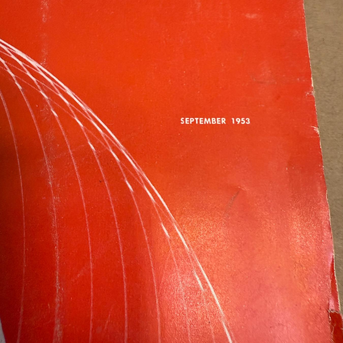 20th Century Sept 1953 Reed and Follis Arts & Architecture Modernism Magazine For Sale