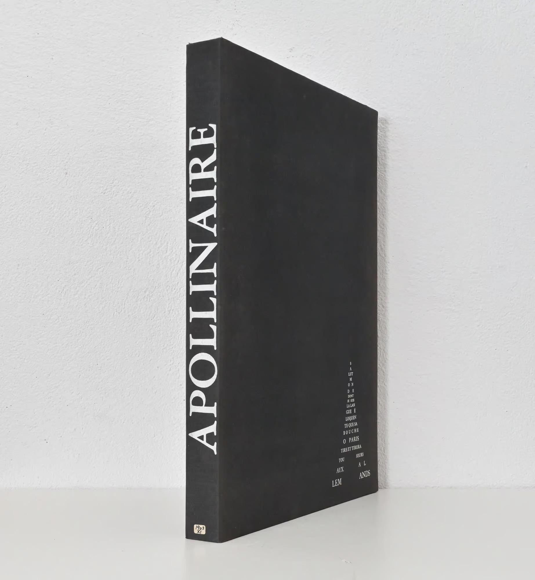 Papier Sept Calligrammes d'Apollinaire 1967 Ossip Zadkine en vente