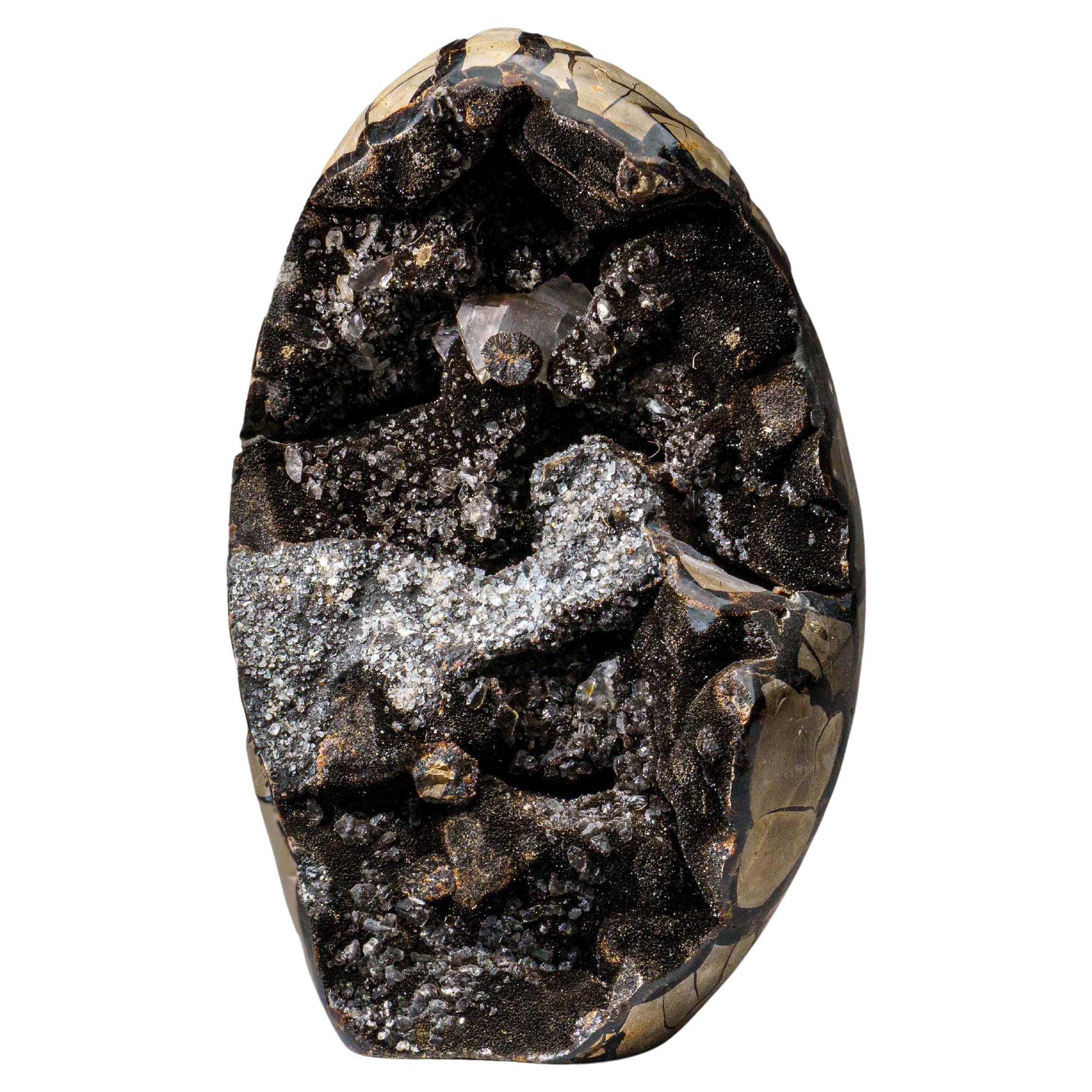 Geode settario druzico a forma libera dal Madagascar (17,5 lbs)