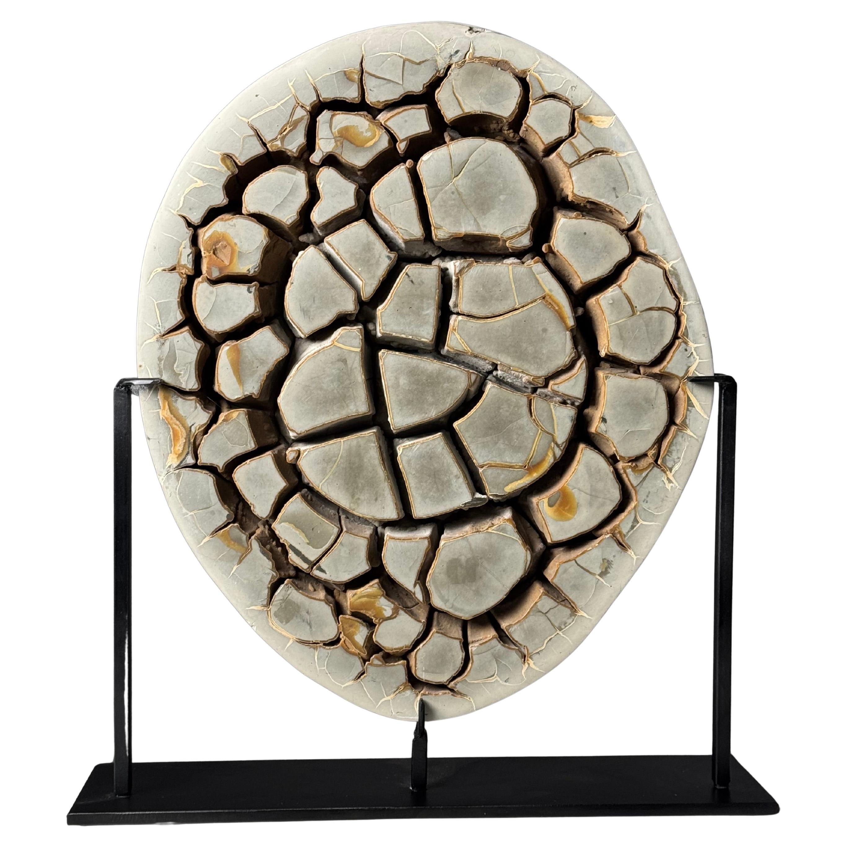 Septarian Nodule Custom on stand
