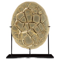 Septarian Nodule on custom stand