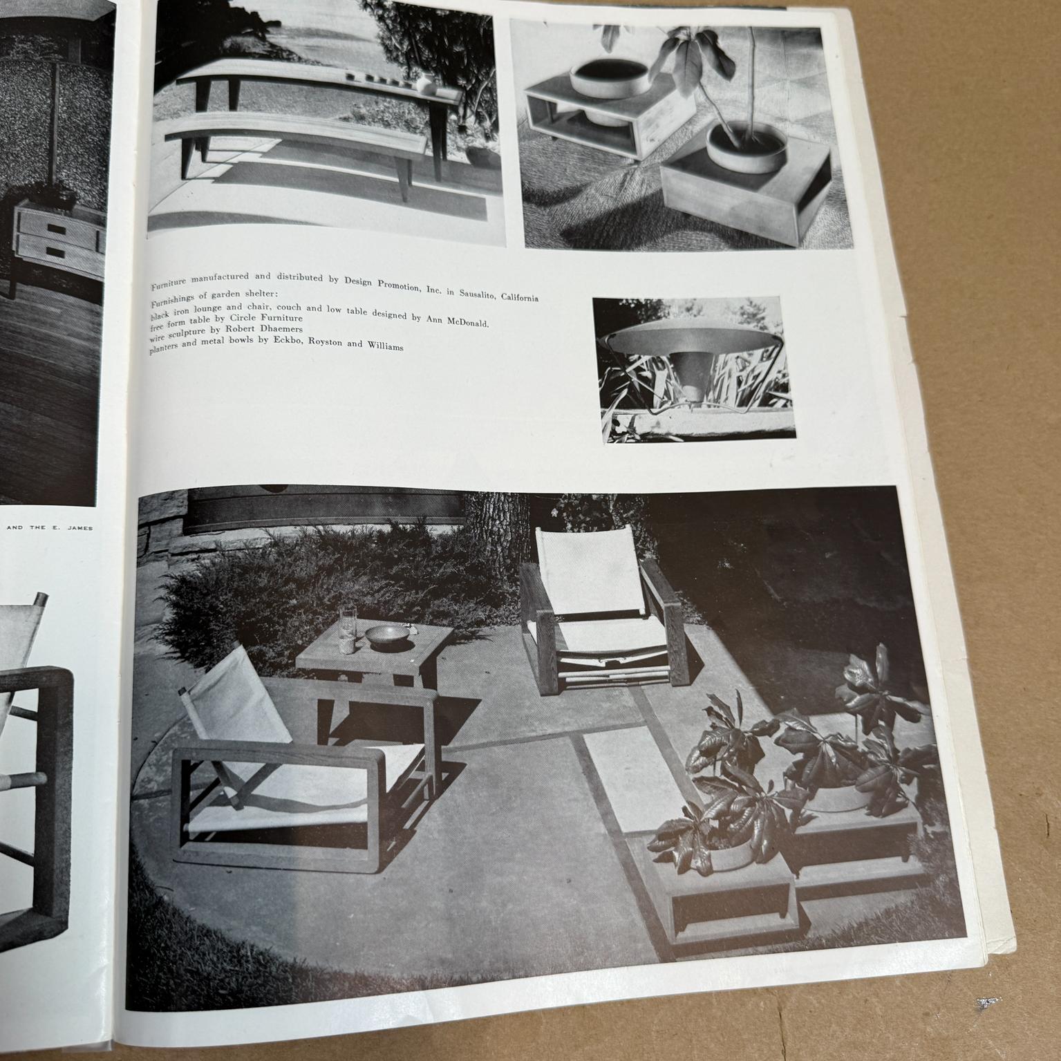 September 1952 Arts & Architecture Magazine John Entenza Mid Century Modern For Sale 10