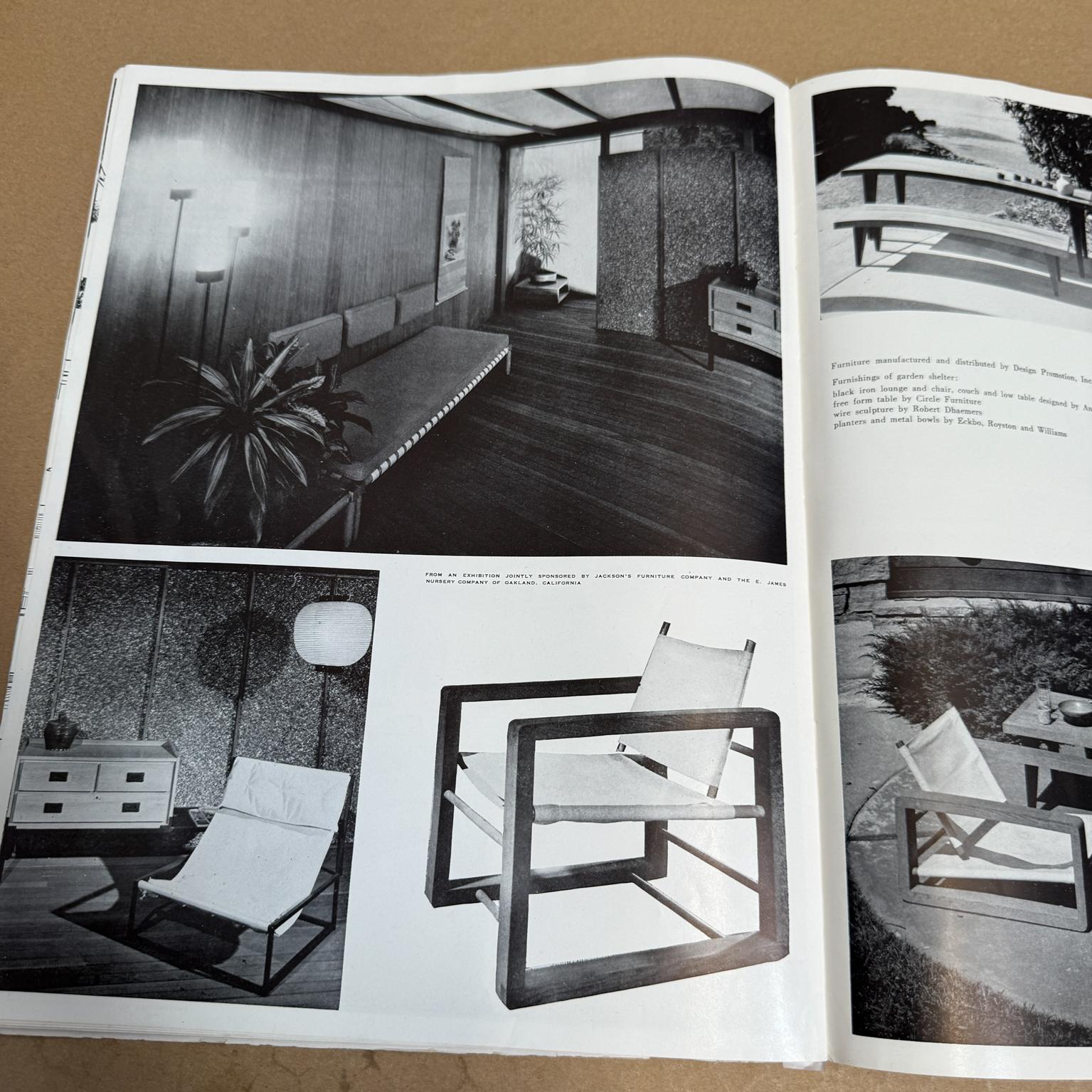 September 1952 Arts & Architecture Magazine John Entenza Mid Century Modern For Sale 11