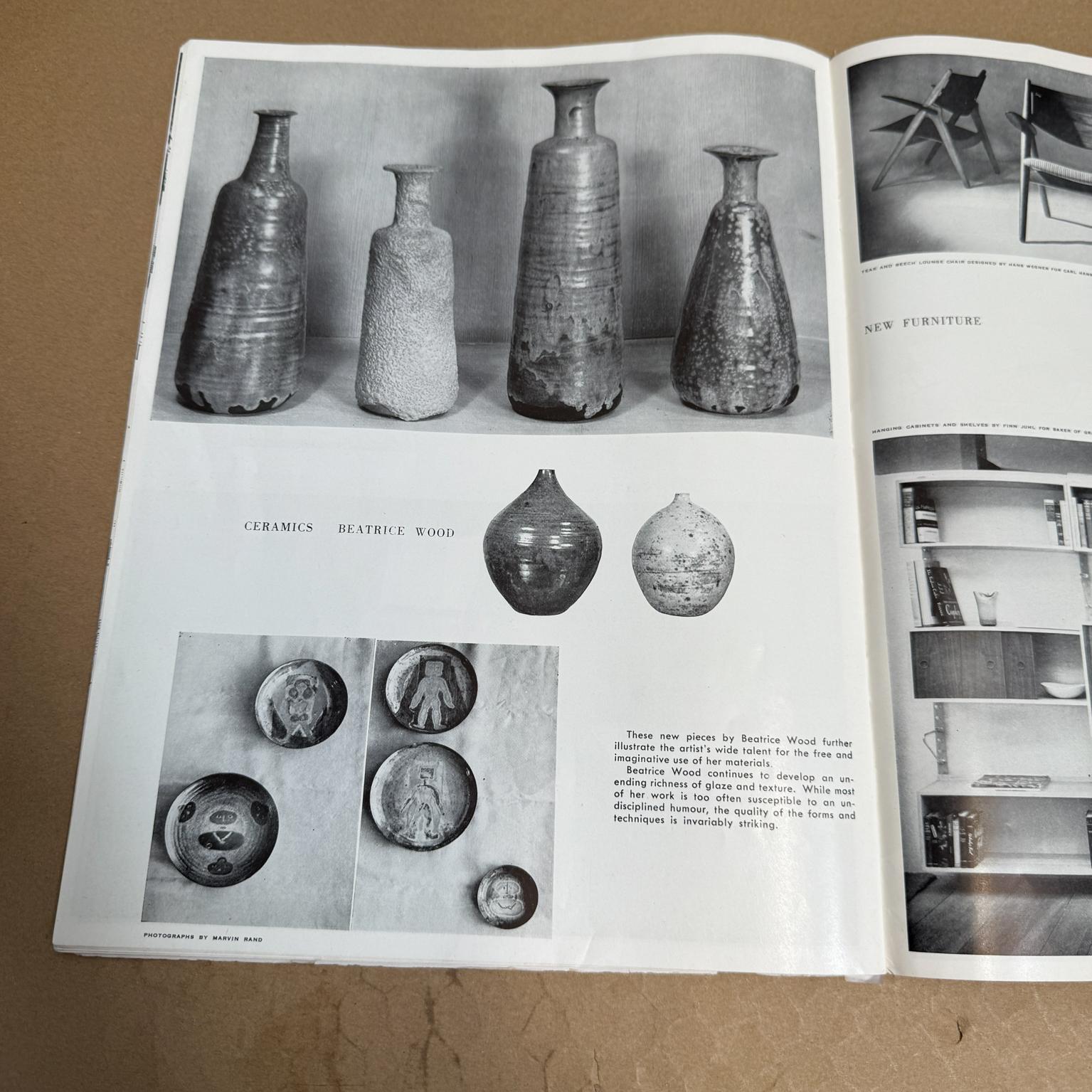 September 1952 Arts & Architecture Magazine John Entenza Mid Century Modern For Sale 12