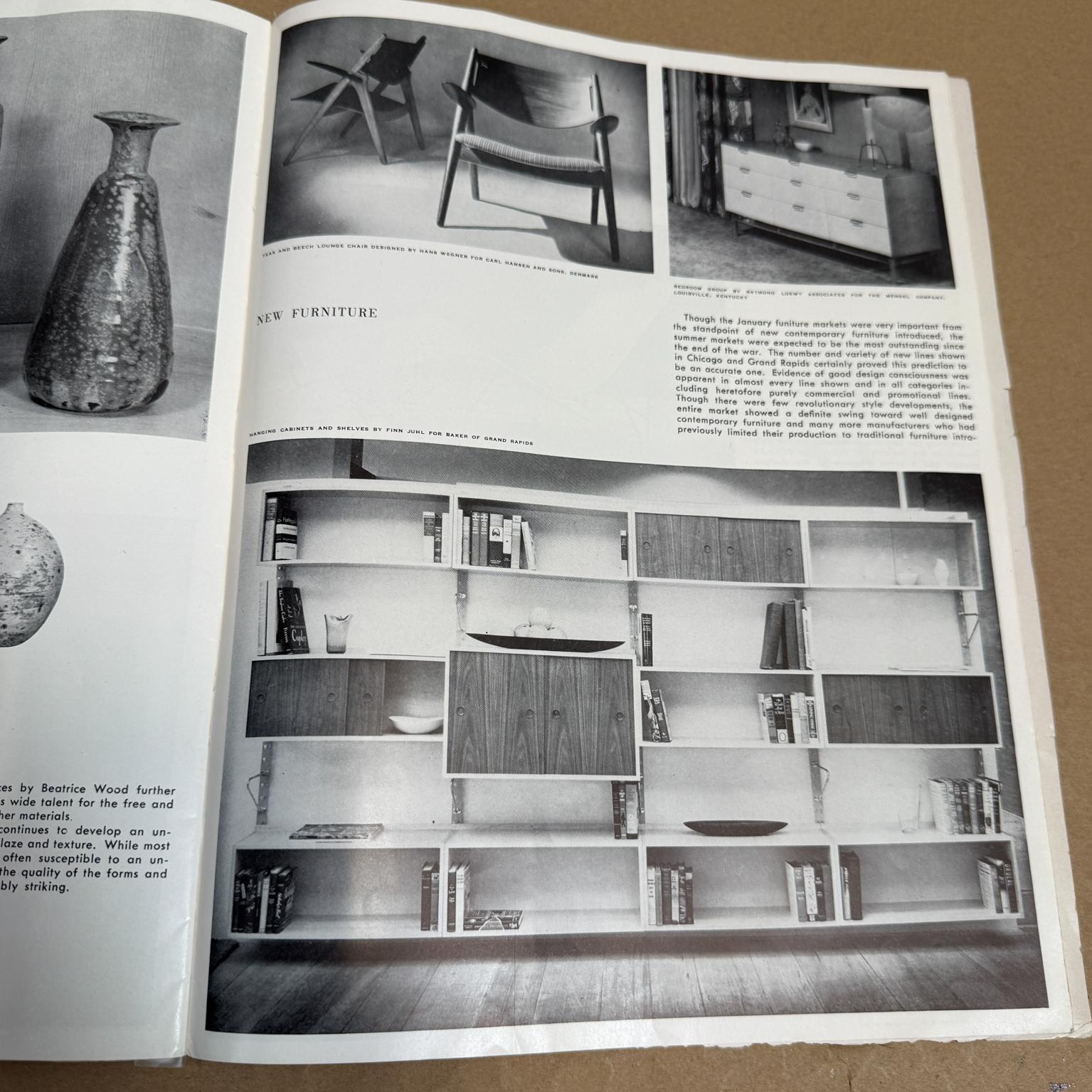 September 1952 Arts & Architecture Magazine John Entenza Mid Century Modern For Sale 13