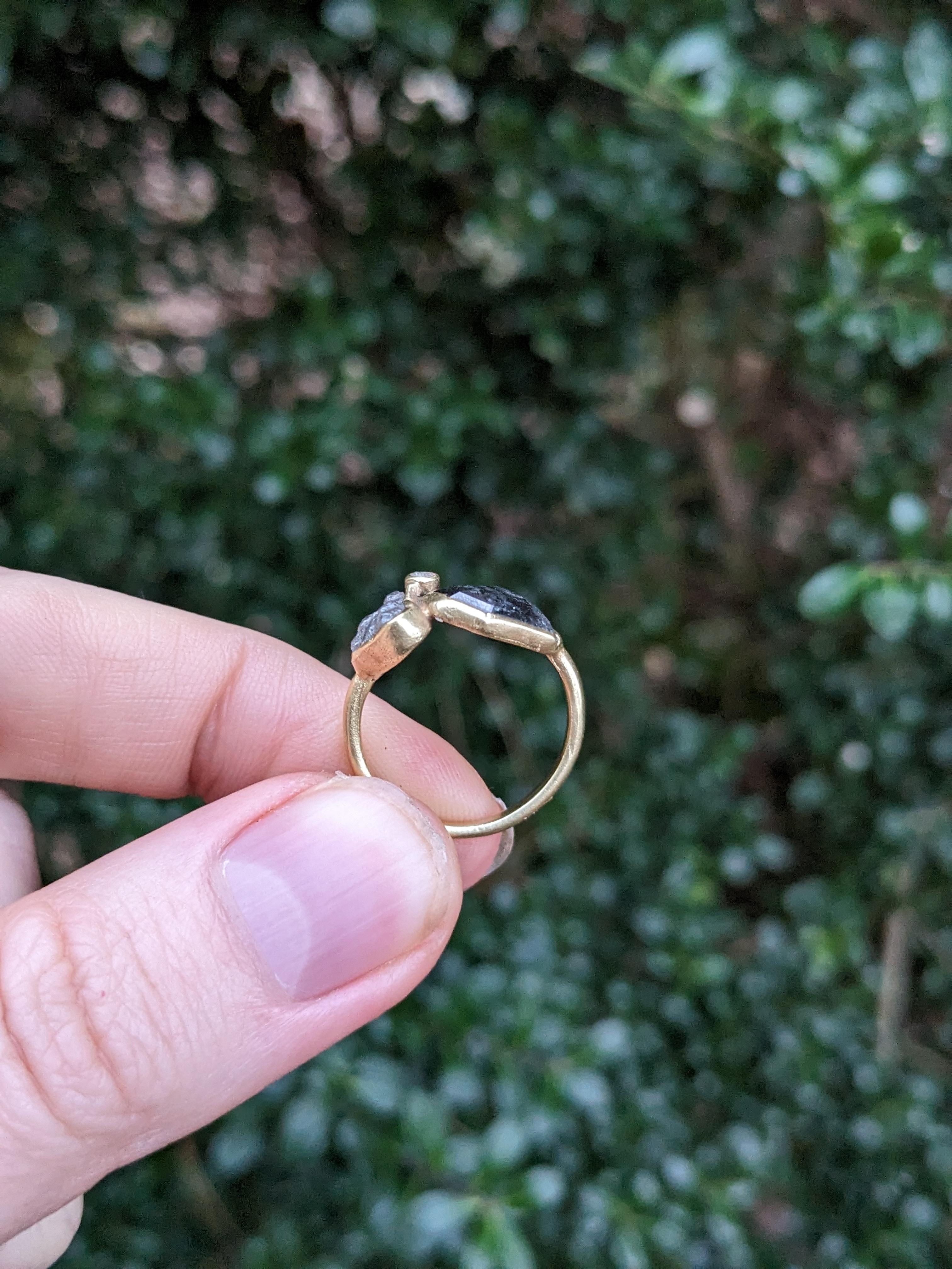 Rose Cut Septra Ring For Sale