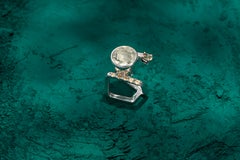 Sequence Ring in Sterling Silver 925 with Green Amethyst & Citrine by SAKRA