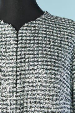 Sequin and lurex tweed evening skirt-suit CHANEL by Virginie Viard
