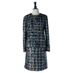 Sequin skirt-suit with Tweed print CHANEL Métiers d
Art