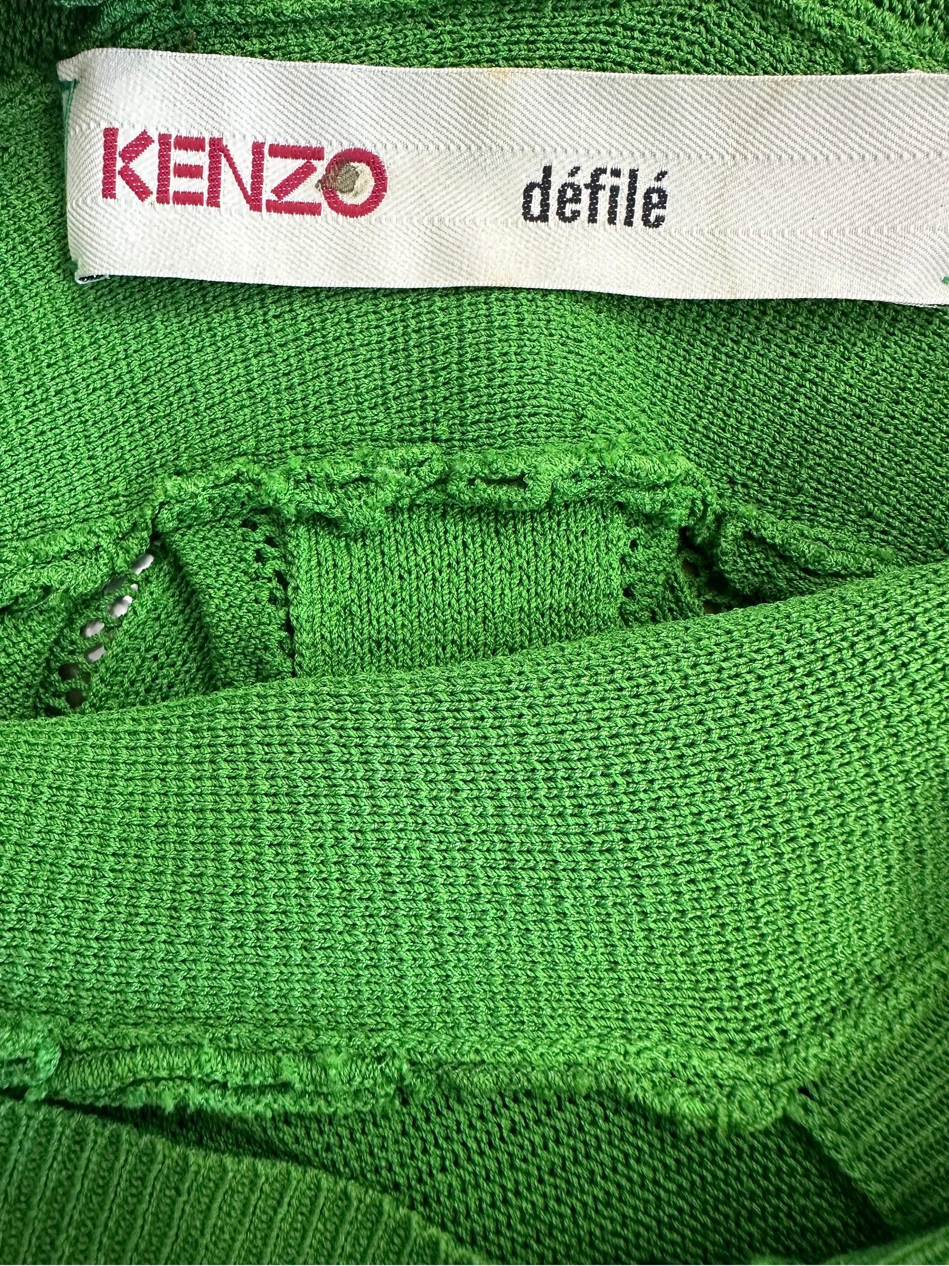 Sequin tunic top Kenzo Défilé For Sale 5