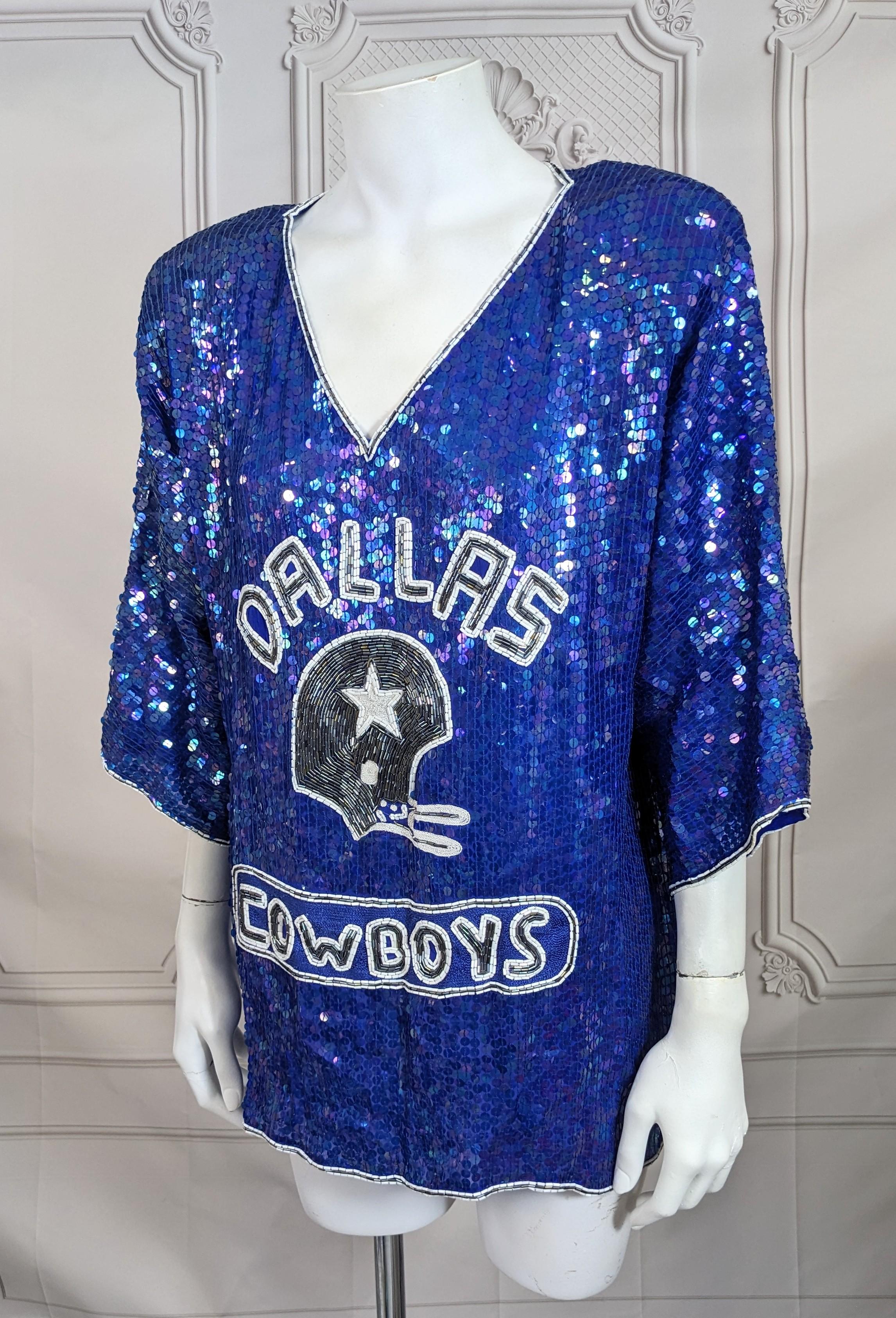 Violet Maillot de football pailleté des Dallas Cowboys en vente