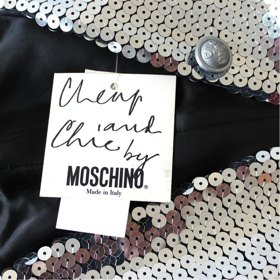De las mujeres Chaqueta de lentejuelas Moschino talla 40 en venta