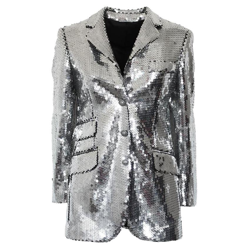 Moschino Sequins jacket size 40 For Sale